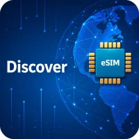 eSIM دِسکاور پلاس - ۱ گیگابایت - ۷ روزه - قابل شارژ - دیسکاور گلوبال